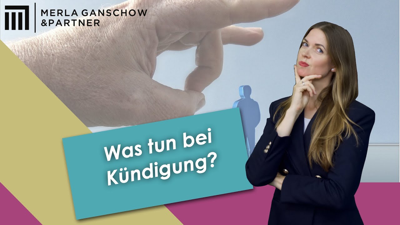 Video Vorschaubild von Kündigung vom Arbeitgeber erhalten – was tun?