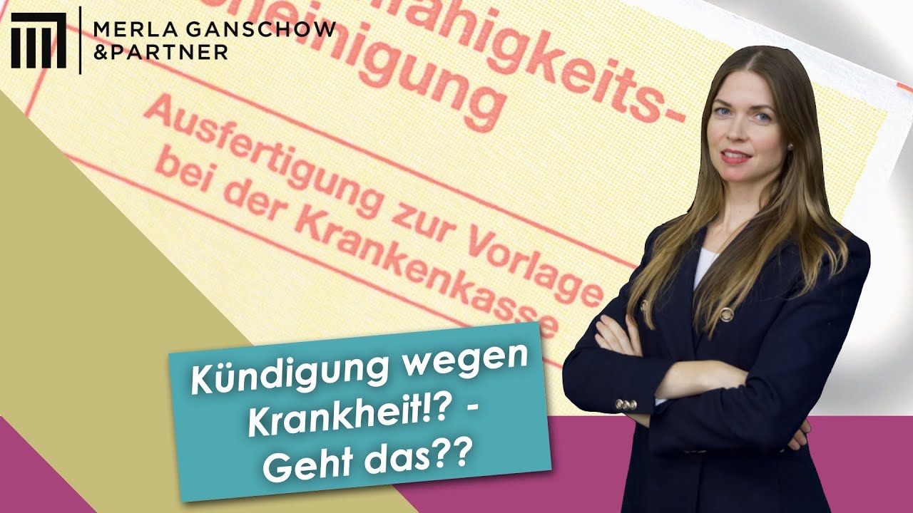 Video Vorschaubild von Kündigung während der Krankheit verboten?