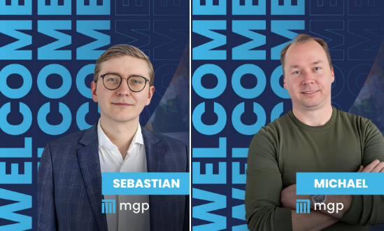 Welcome Posting Sebastian und Michael